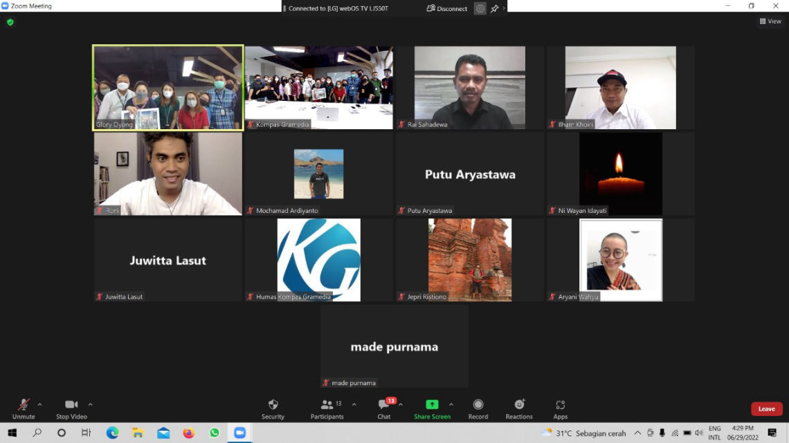 perpisahan mbak kiki mas saiful